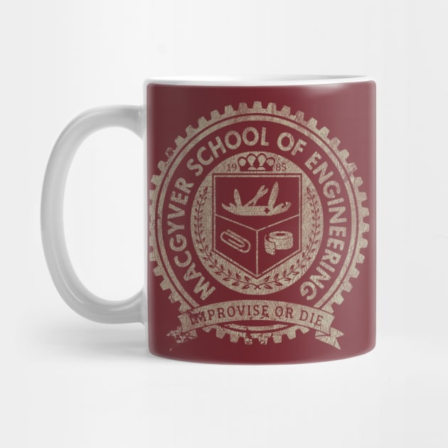 VINTAGE -  MacGyver School of Engineering by jandamuda99